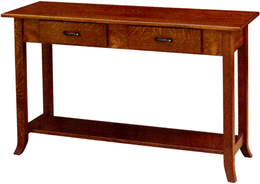 Amish Bunker Hill Sofa Table