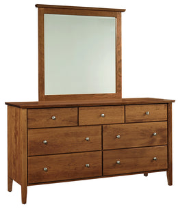 Amish Medina Dresser with Mirror