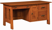 Amish Freemont Mission Computer Desk