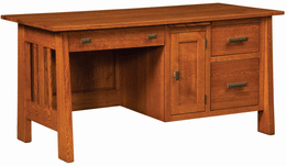 Amish Freemont Mission Computer Desk