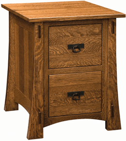 Amish Modesto 2-Drawer File Cabinet