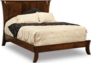 Amish Caledonia Bed with Low Footboard
