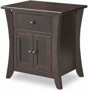 Amish Caledonia 1 Drawer/2 Door Nightstand