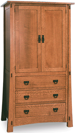 Amish Modesto Armoire