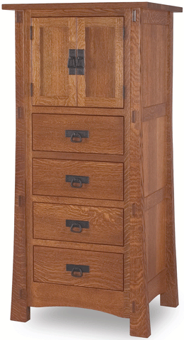Amish Modesto 2 Door/ 4 Drawer Lingerie Chest