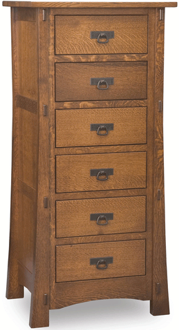 Amish Modesto 6 Drawer Lingerie Chest