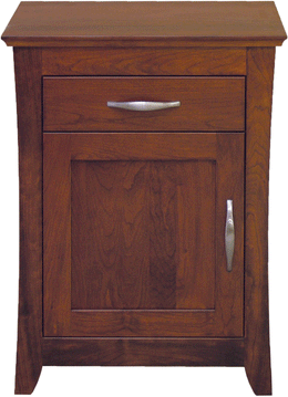 Amish Grand 1 Drawer/1 Door Nightstand