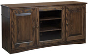 Amish Traditional Thorton 3-Door TV Stand