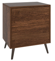 Amish Bergen 2-Drawer Nightstand