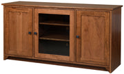 Amish Portland Shaker 3-Door TV Stand
