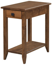 Amish Portland Shaker Chairside Table