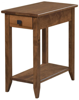Amish Portland Shaker Chairside Table