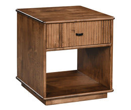 Amish Ivory End Table