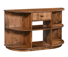 Amish Ivory Sofa Table