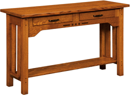 Amish Boulder Creek Sofa Table