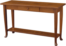Amish Charleston Sofa Table