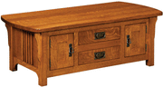 Amish Craftsman Cabinet Coffee Table