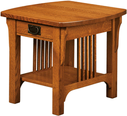 Amish Craftsman Mission End Table