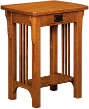 Amish Craftsman Mission Telephone Stand