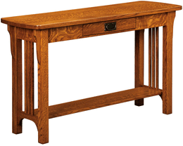 Amish Craftsman Mission Sofa Table