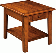 Amish Homestead Rustic End Table