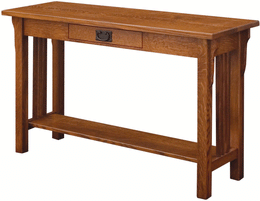 Amish Camden Mission Sofa Table