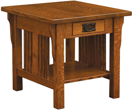 Amish Elliot Mission End Table