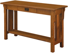 Amish Elliot Mission Sofa Table