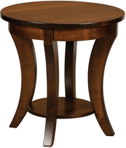 Amish Maddy Lamp Table