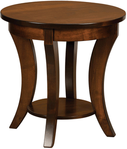 Amish Maddy Lamp Table