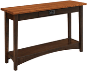 Amish Arts & Crafts Sofa Table