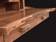 Amish JD's Deluxe Writing Desk with Live Edge