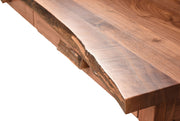 Amish Mission Roll-Top Desk with Live edge