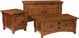 Amish Logan Sofa Table