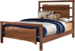 Amish Westmere Live Edge Bed