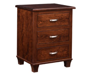 Amish Saybrook 3 Drawer Nightstand