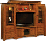 Amish Boulder Creek Wall Unit