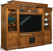 Amish Old Classic Sleigh Wall Unit