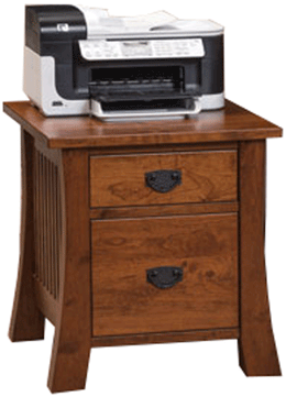 Amish Liberty Deluxe Filing Cabinet/Printer Stand