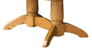 Amish Tuscan Double Pedestal Table