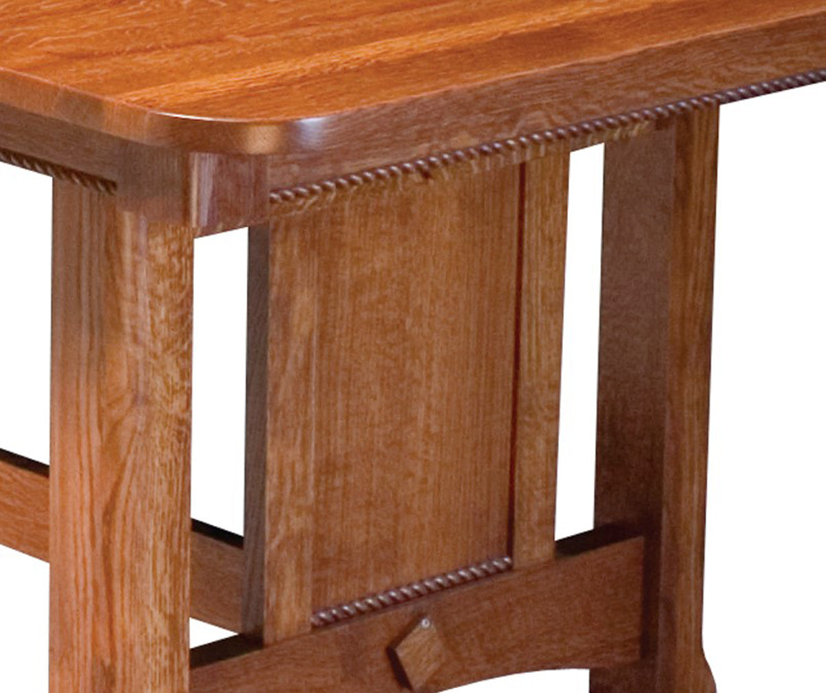 Amish Outlet Store West Lake Trestle Table - Thumbnail 4