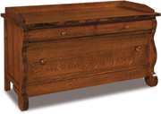 Amish Old Classic Sleigh Blanket Chest