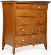 Amish Burlington Chest of Drawers