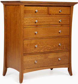 Amish Burlington Chest of Drawers