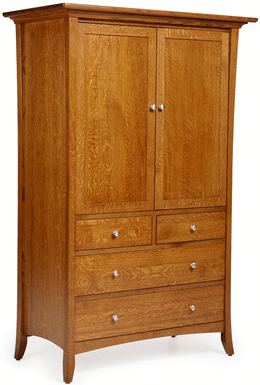 Amish Burlington Armoire