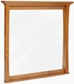 Amish Burlington Straight Mirror