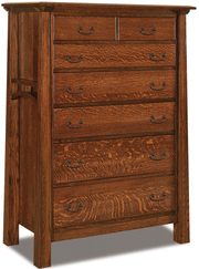 Amish Artesa 7 Drawer Chest