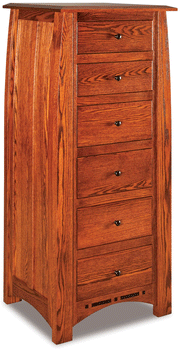 Amish Boulder Creek 6 Drawer Lingerie Chest