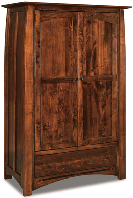 Amish Boulder Creek Wardrobe Armoire