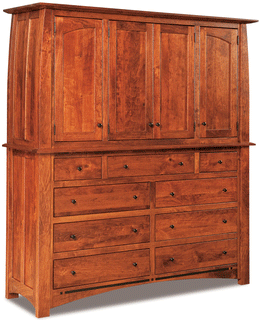 Amish Boulder Creek 2 Piece Mule Chest